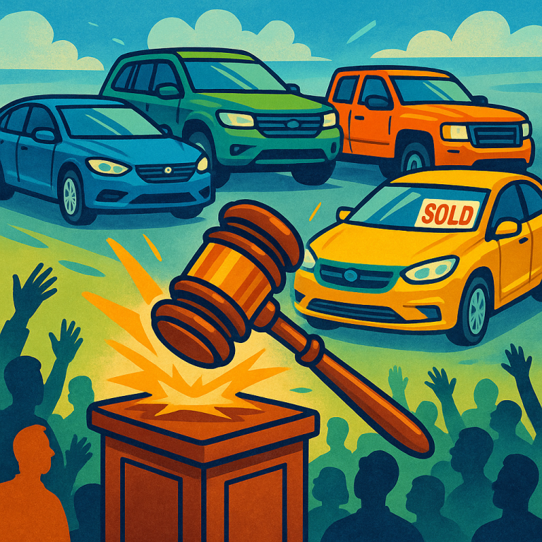 Leilão de carros, veja como comprar.